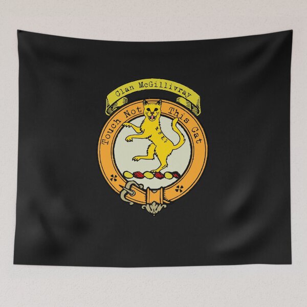 Item preview, McGillivray Clan Surname crest designed and sold by BagTown Clans.