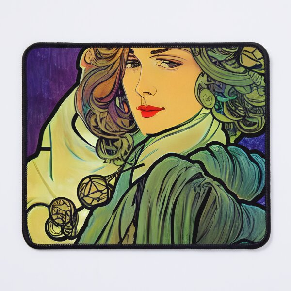 Item preview, Leaves in the style of famous art No. 1 designed and sold by CRAFTER-MEDIA.