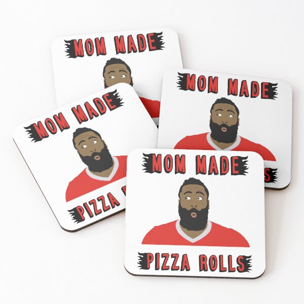 Item preview, Super Mom Made Pizza Rolls - James Harden Funny Meme designed and sold by BuzzerBeater00.