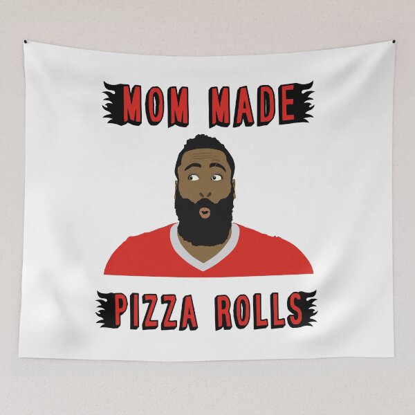 Item preview, Super Mom Made Pizza Rolls - James Harden Funny Meme designed and sold by BuzzerBeater00.