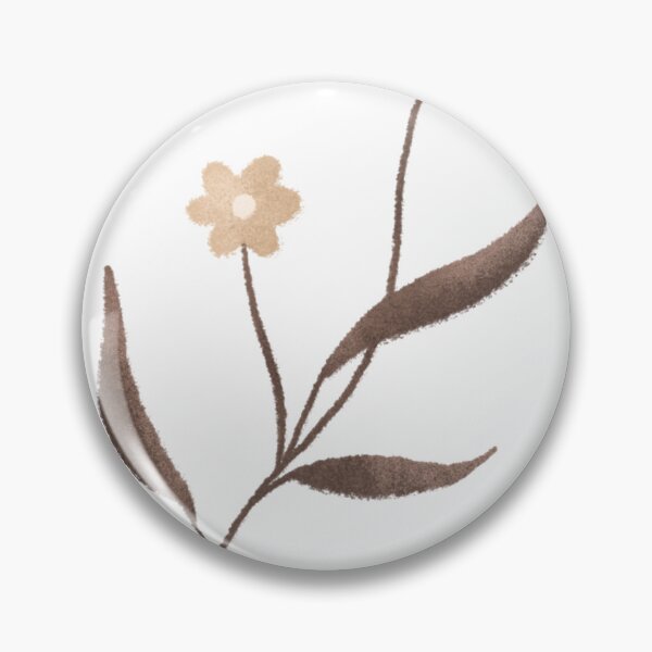 Item preview, Beige and brown flower design. designed and sold by TRISHA A BARNETT.