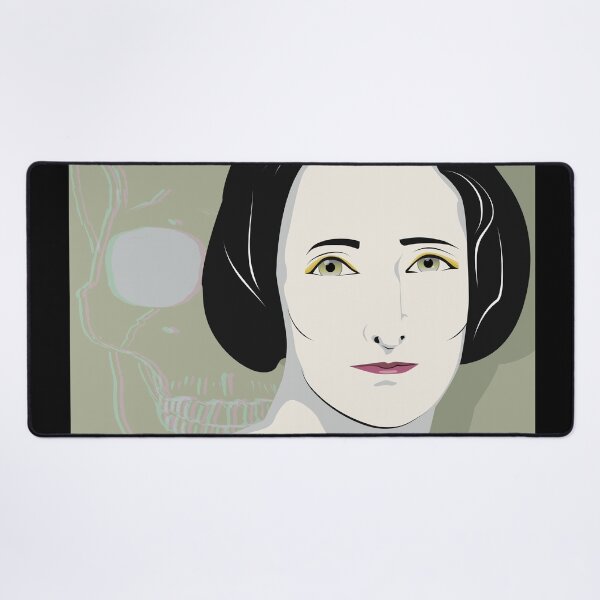 Item preview, SHELLEY - pop art portrait of Mary Shelley designed and sold by Pinnacle of Decadence.