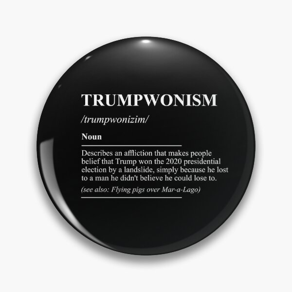 Item preview, Trumpwonism in white designed and sold by Politics-Corner.