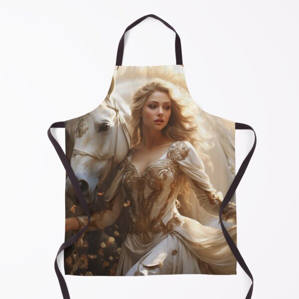 Item preview, The princess with her white horse designed and sold by ViktorSilni.