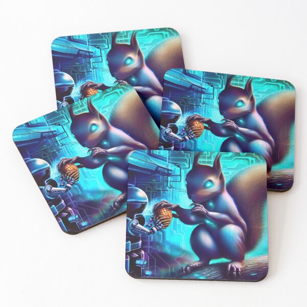 Item preview, Space Squirrel and the Robot With Food designed and sold by Zombiekev.