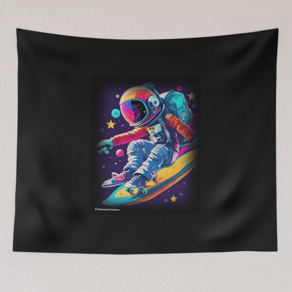 Item preview, Skateboarding in the cosmos designed and sold by ElderWisdom.