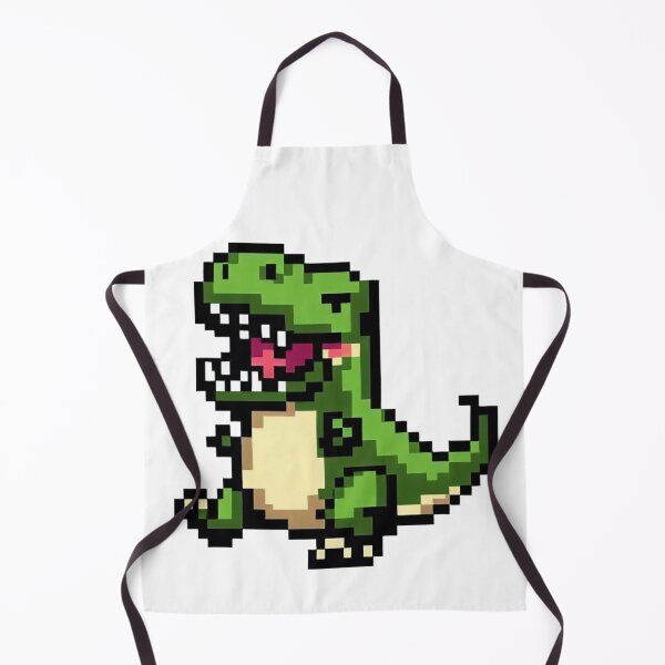 Item preview, Happy t-rex pixel art designed and sold by PexelBoi.