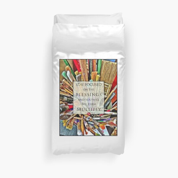 Stay Focused Duvet Cover
