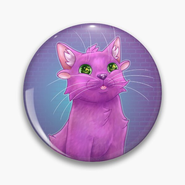 Item preview, purple fantasy cat designed and sold by laurentart02.