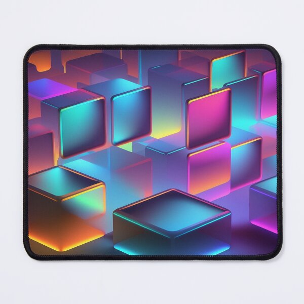 Item preview, Luminous Illusions: 3D Square Holographic Neon Background designed and sold by Visual Foundry.