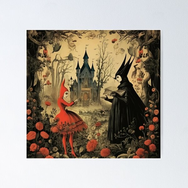 Dark Fairy Tales Posters for Sale | Redbubble