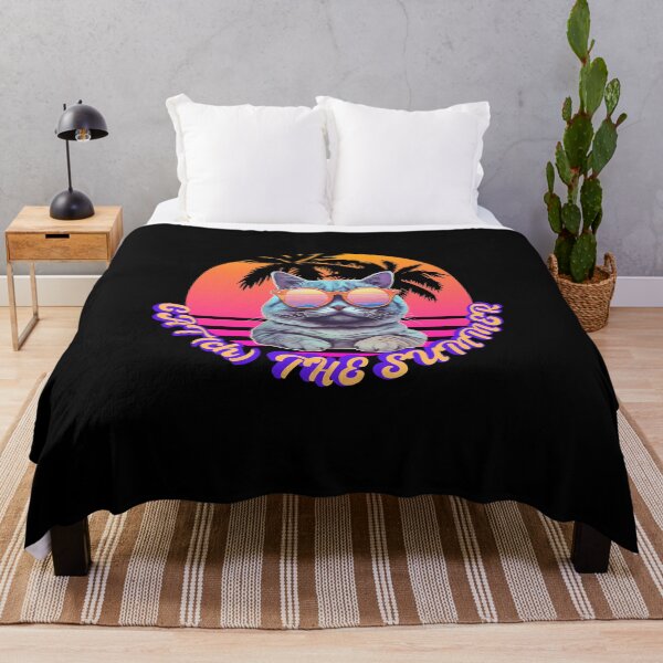 Item preview, Cat(ch) The Summer in 80s Style designed and sold by Tobiasz Pietruska.