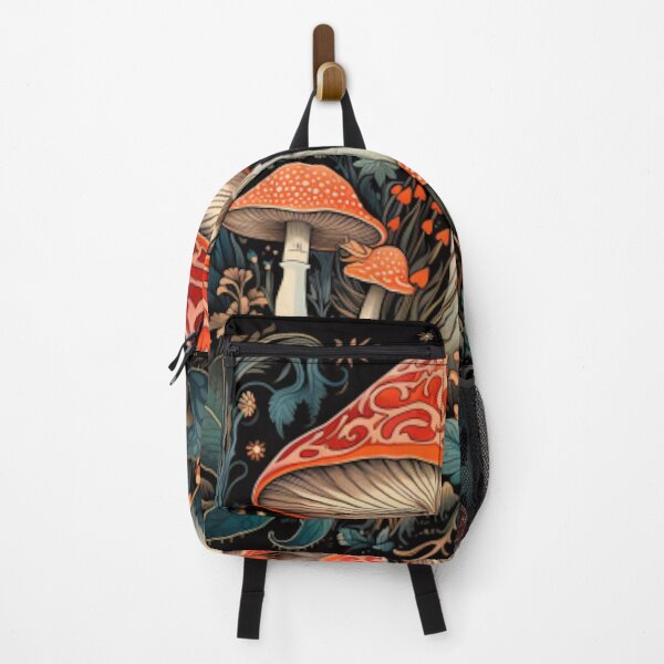 Item preview, art nouveau inspired magic mushrooms designed and sold by ParadisePalace.