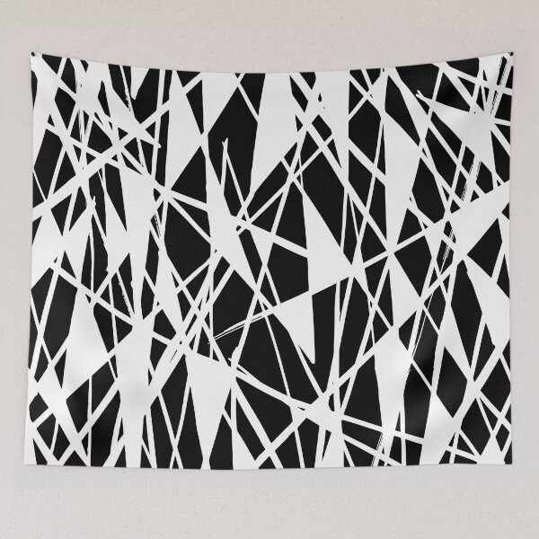 Item preview, Abstract geometric triangles pattern designed and sold by cutecrazytshirt.