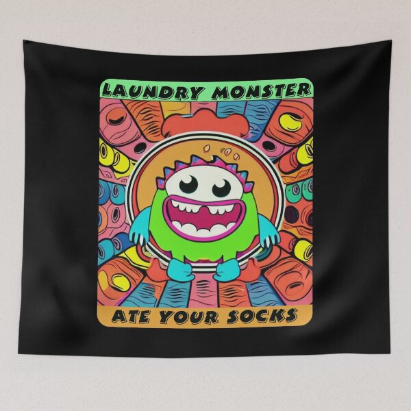 Item preview, Laundry Monster designed and sold by Dreams of Dubai.