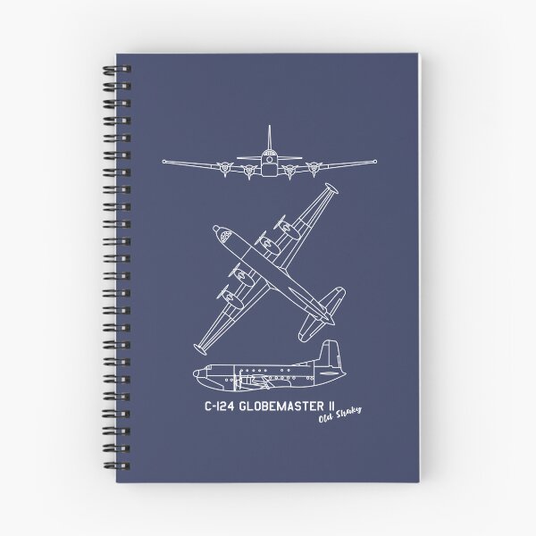 Item preview, C-124 Globemaster II American Military Heavy-lift Cargo Aircraft Plane Blueprints Diagrams designed and sold by MilitaryMart.