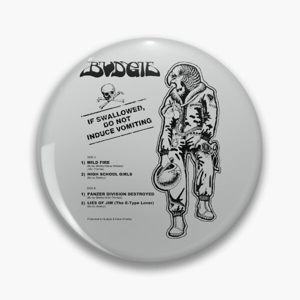 Item preview, Budgie Band If Swallowed Do Not Induce Vomiting designed and sold by RafaelLima7.