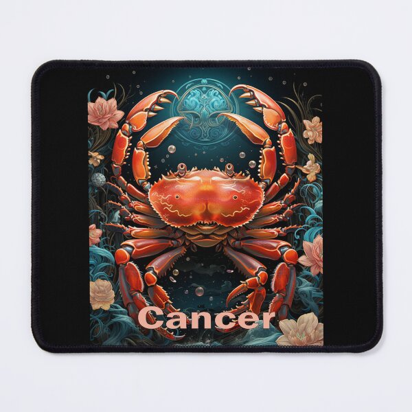 Item preview, Cancer Unleashed: A Majestic Crab Rises from the Ocean's Depths designed and sold by JLCableStudio.