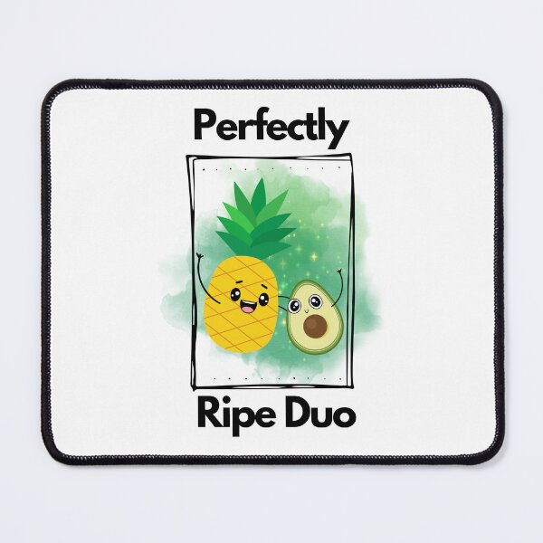 Item preview, Perfectly Ripe Duo: Avocado & Pineapple Cuties! designed and sold by Oldin.