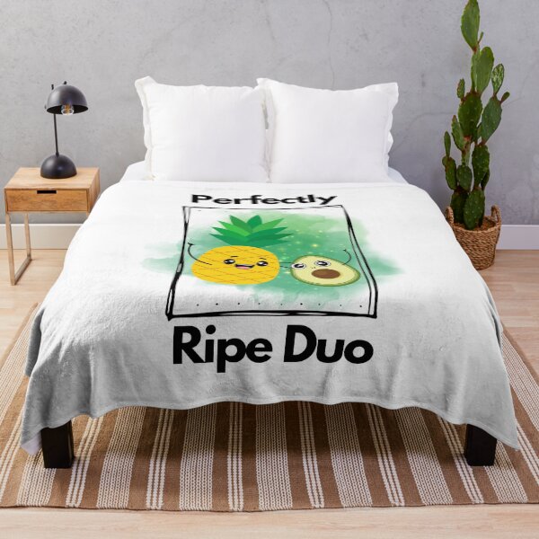 Item preview, Perfectly Ripe Duo: Avocado & Pineapple Cuties! designed and sold by Oldin.