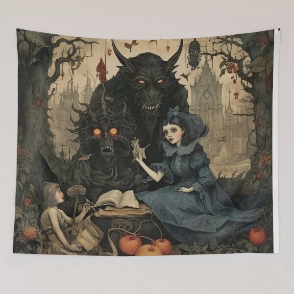 Item preview, Brothers Grimm Deviant Dark Fairy Tale Worlds  designed and sold by BrandonArtWorld.