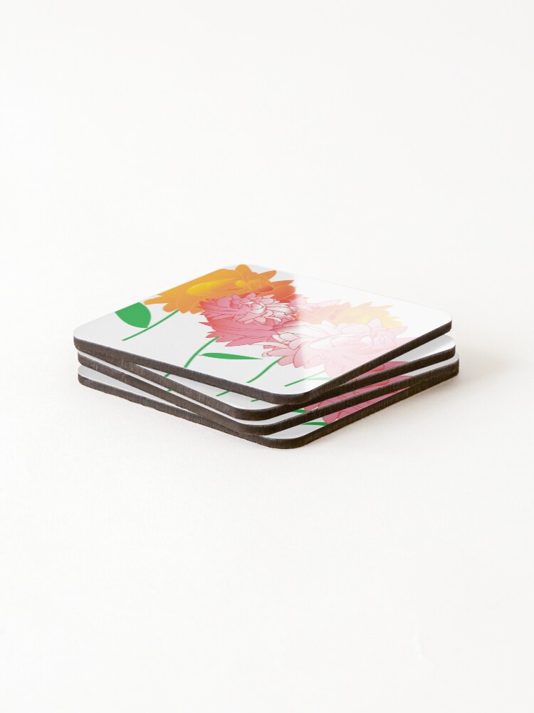 Thumbnail 4 of 5, Coasters (Set of 4), Spring  designed and sold by markatos.