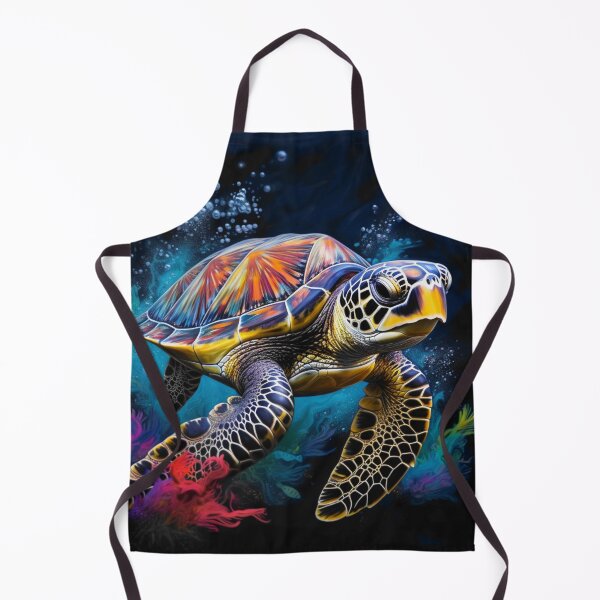 Item preview, Colorful turtle designed and sold by BloodRubyz.