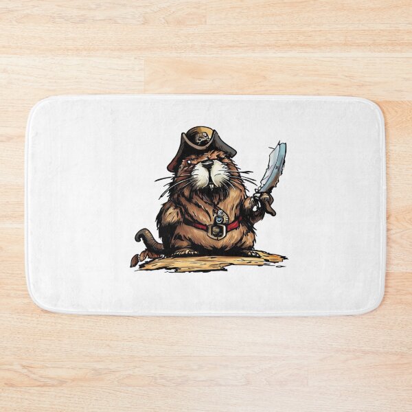 Item preview, Evil pirate groundhog designed and sold by GroundhogMs.