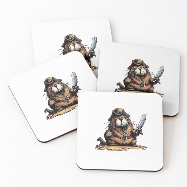 Item preview, Evil pirate groundhog designed and sold by GroundhogMs.