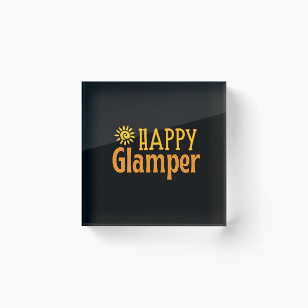 Item preview, Happy glamper sunshine design designed and sold by FatBirdie.