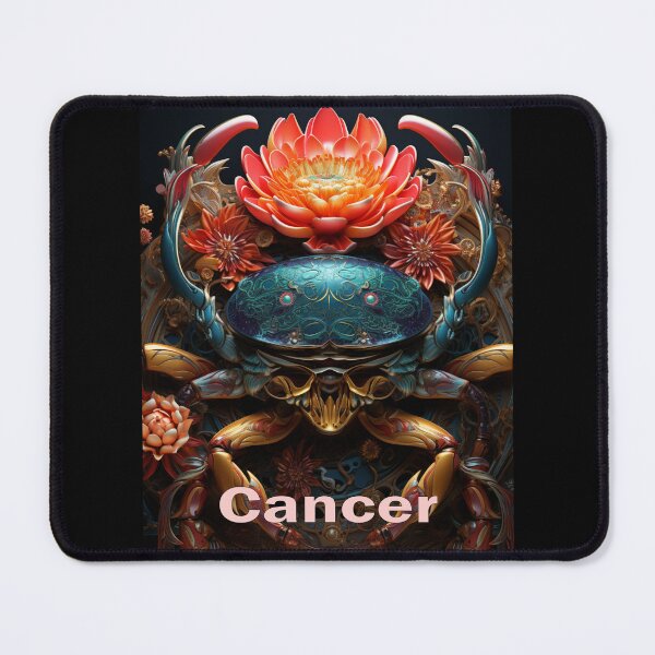 Item preview, Cancer Unleashed: A Majestic Crab Rises from the Ocean's Depths designed and sold by JLCableStudio.