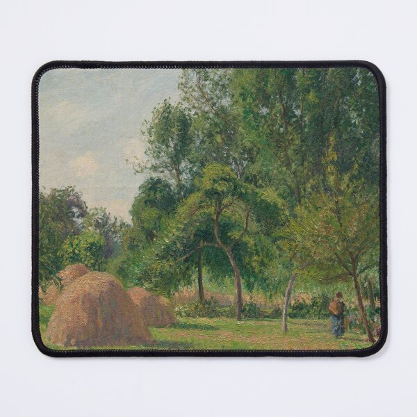 Item preview, Haystacks, Morning by Camille Pissarro designed and sold by AJDesignsstuff.
