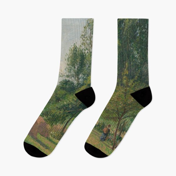 Item preview, Haystacks, Morning by Camille Pissarro designed and sold by AJDesignsstuff.