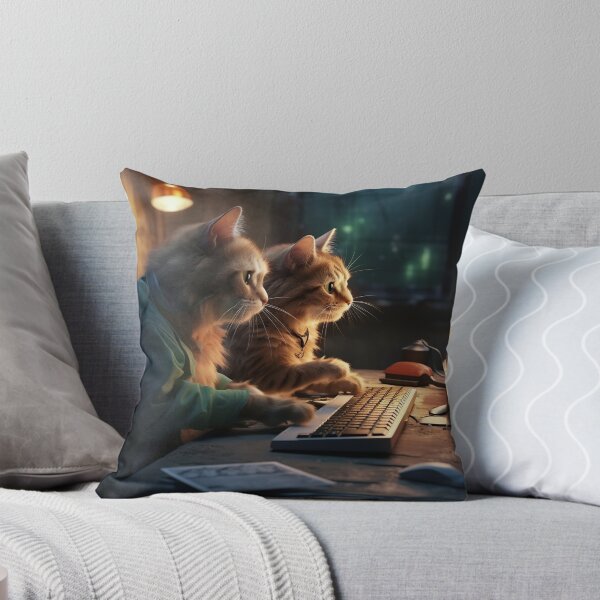 Item preview, Orange Tabby Cat Playing Game designed and sold by BDMeow.