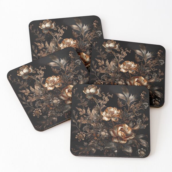 Item preview, Bohemian Vintage Luxury Flowers | Modern Floral Boho Luxe Floral Blooming Haven designed and sold by Bored Elon.