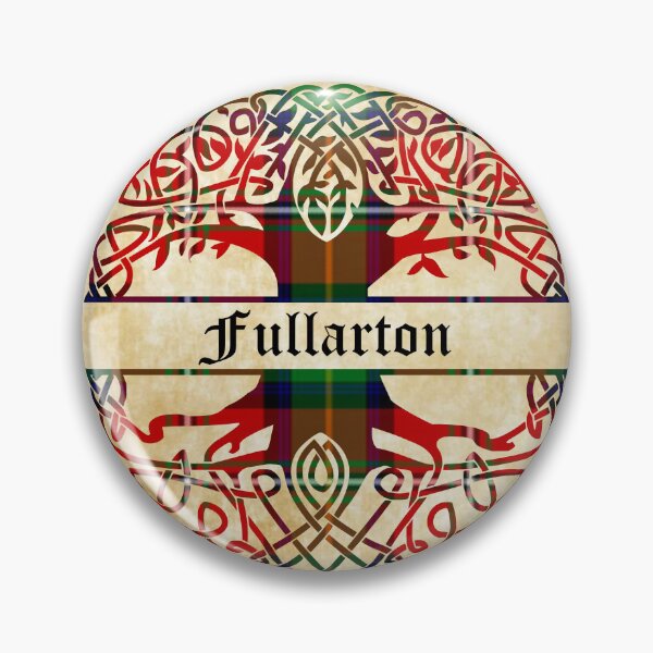 Item preview, fullarton Tree of Life Clan Scottish Surname tartan designed and sold by BagTown Clans.