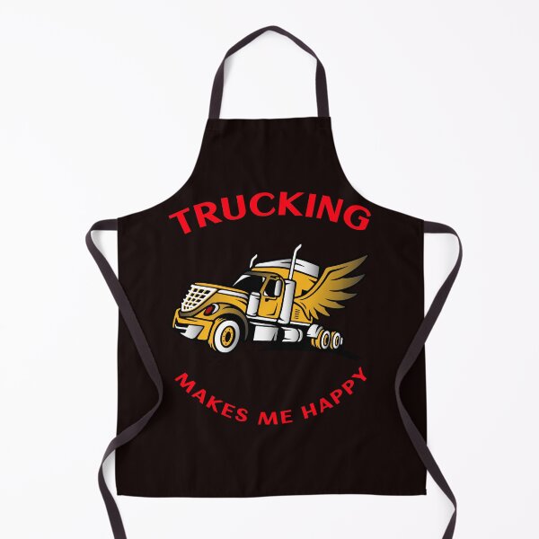 Item preview, Angel Trucker Trucking Makes Me Happy GR designed and sold by TeamsterLife.