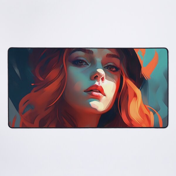 Item preview, Expressionist Portrait IV: Intense and Dramatic Emotions Captured in Bold Brushstrokes and Contrasting Colors designed and sold by InsaneLEDP.
