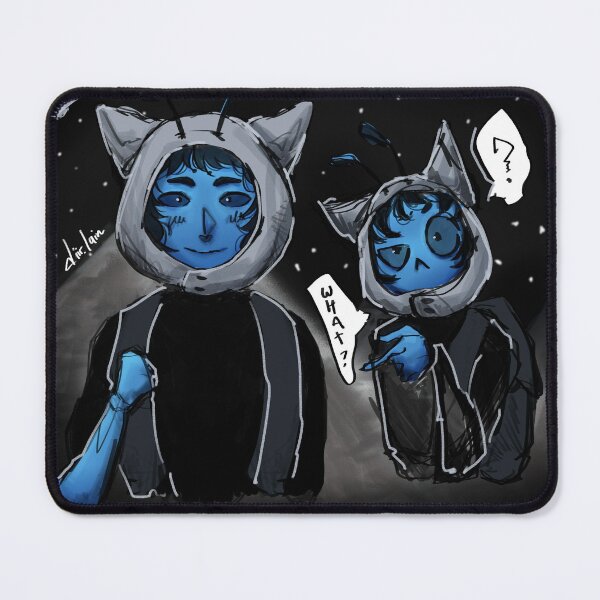 Item preview, alien cat illustration designed and sold by Diirlain.