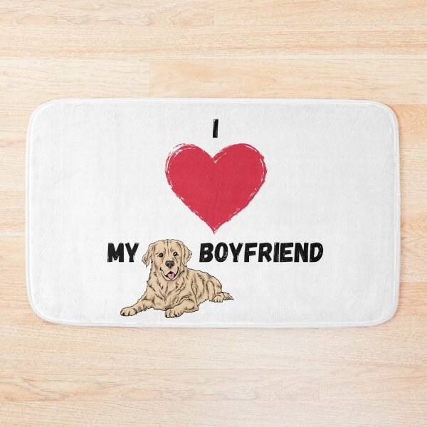 Item preview, I Heart Love My Golden Retriever Boyfriend designed and sold by gillys.