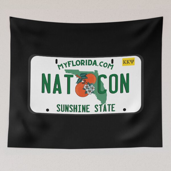 Item preview, Nat Con - KKPsi License Plate designed and sold by kkpsiah.