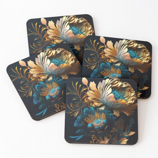 Item preview, Bohemian Vintage Luxury Flowers | Modern Floral Boho Luxurious Free-spirited Flower Haven designed and sold by Bored Elon.