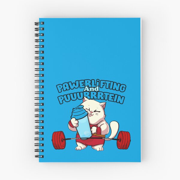 Item preview, Powerlifting Cat Pawerlifting and Puuuureeetein designed and sold by SusanaDesigns.