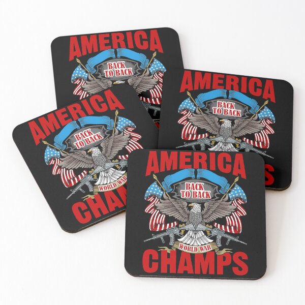 Item preview, America Back To Back World War Champs - American, Army T-shirt by FanityPrint designed and sold by FanityPrints.