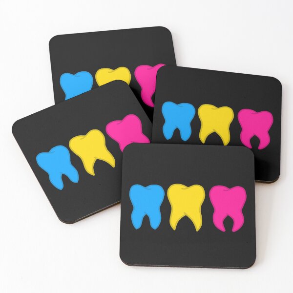 Item preview, Pansexual Pride Teeth designed and sold by thehippiehygienist.