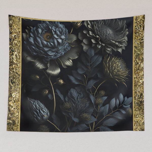 Item preview, Bohemian Vintage Luxury Flowers | Modern Floral Boho Floral Antiques designed and sold by Bored Elon.