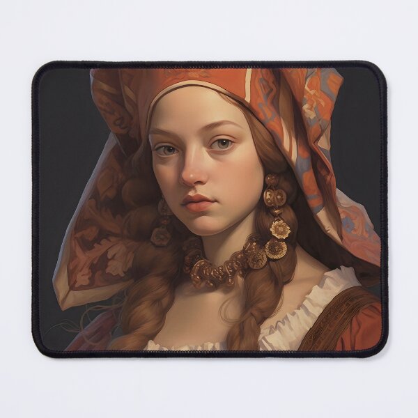 Item preview, Flamenco Renaissance III: Detailed Details, Rich Textures and Warm Tones in an Elegant and Emotional Contemporary Illustration designed and sold by InsaneLEDP.