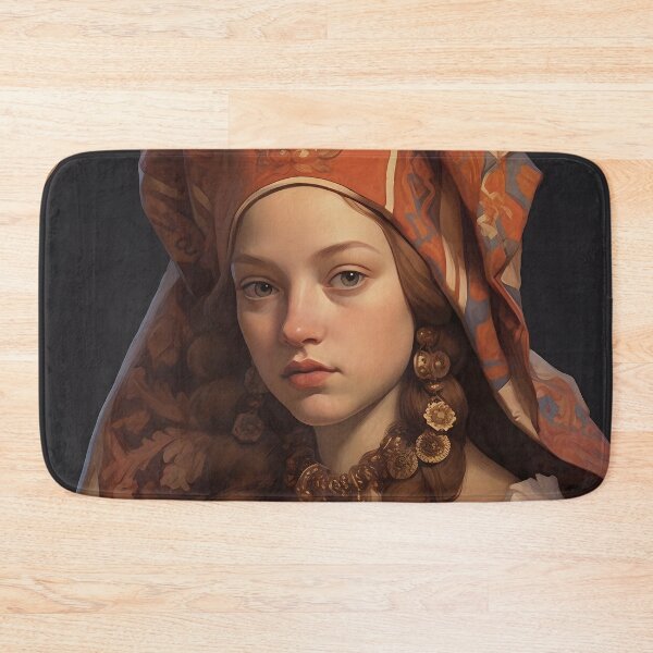 Item preview, Flamenco Renaissance III: Detailed Details, Rich Textures and Warm Tones in an Elegant and Emotional Contemporary Illustration designed and sold by InsaneLEDP.