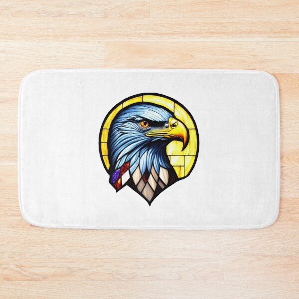 Item preview, Stained Glass Eagle Head No Background designed and sold by DBSR-LLC.