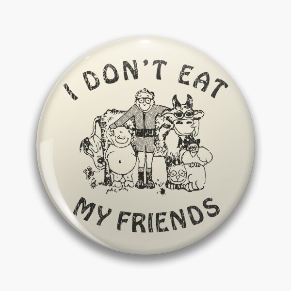 Item preview, I Don't Eat My Friends 1985 designed and sold by AstroZombie6669.
